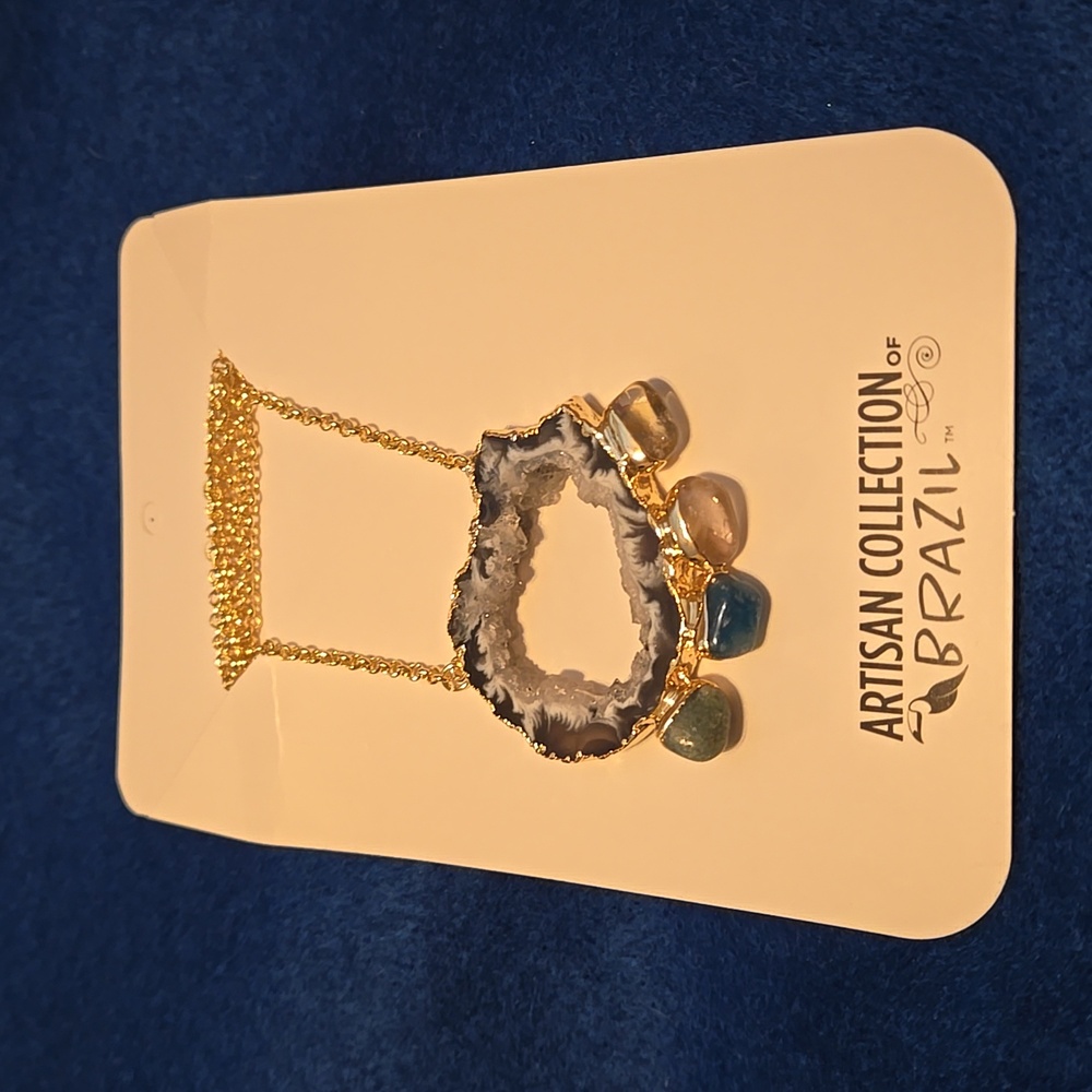 Artisan Collection of Brazil Statement Necklace